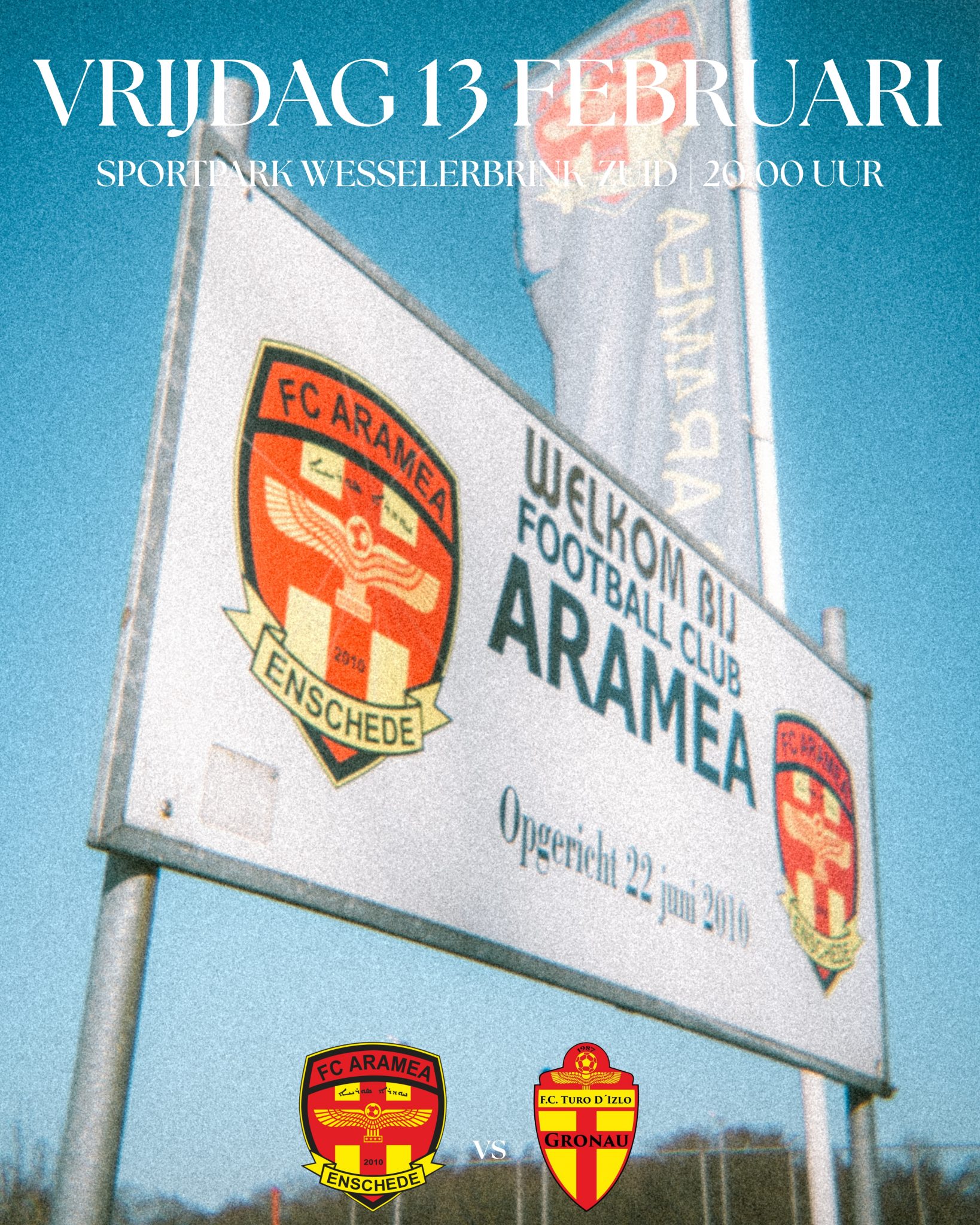 Oefenwedstrijd tegen Turo d'Izlo